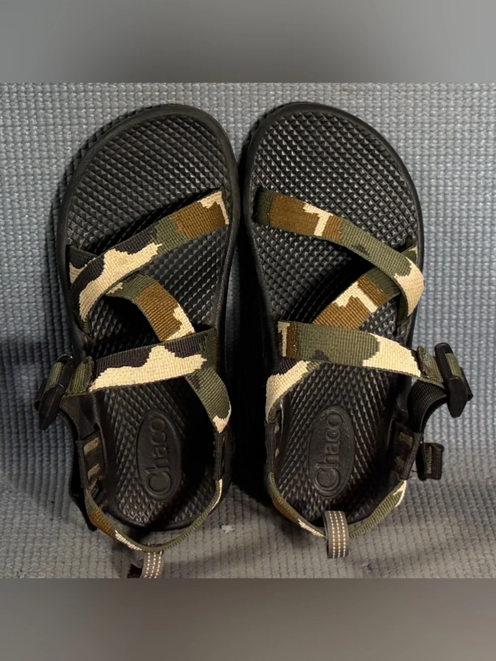 Chaco Z/1 Camo Outdoor Sandals Kid’s Size 2